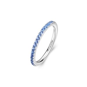Stříbrný prsten s modrými zirkony Brosway Fancy Freedom Blue FFB65 + dárek zdarma