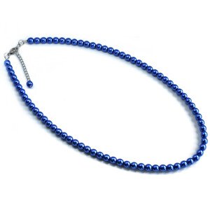 Aranys Náhrdelník z perliček - modrý, 6 mm 11677