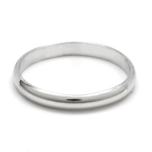 Aranys Stříbrný snubní prsten hladký 2 mm, 49 15633