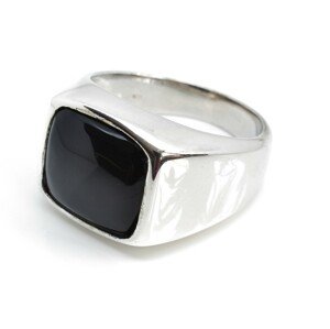 Aranys Stříbrný prsten pánský onyx, 71 03952
