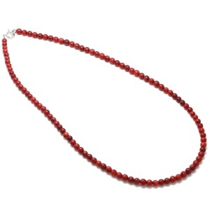 Aranys Náhrdelník červený korál 5,5 a 8 mm, 50 cm, 5,5 mm 16262