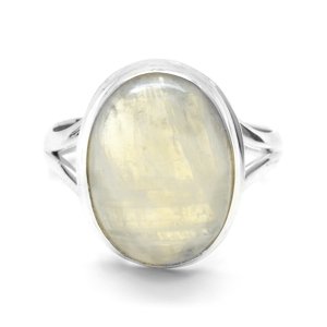 Aranys Stříbrný prsten měsíční kámen, 67 16939