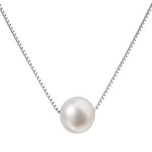 Perlový náhrdelník z pravých říčních perel bílý 22023.1,Perlový náhrdelník z pravých říčních perel bílý 22023.1