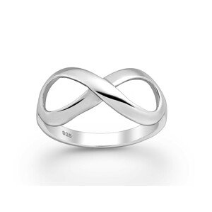 Prsten Infinity stříbro 925 Velikost: 10 - 2,0 cm (EU 62 - 64) 2841/10