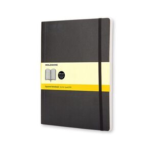 Zápisník Moleskine VÝBĚR BAREV - měkké desky - XL, čtverečkovaný 1331/11293 - Zápisník Moleskine - měkké desky černý