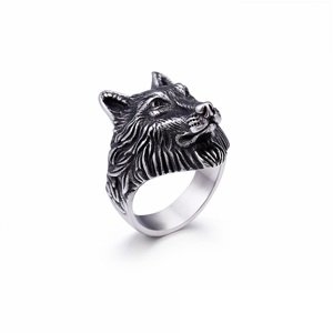 Royal Fashion pánský prsten Vlk KR48275-K Velikost: 10 (EU: 61-63)
