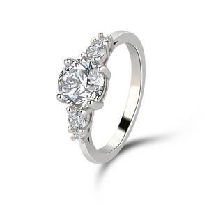 Emporial stříbrný rhodiovaný prsten Princeznin klenot MA-SOR561-SILVER Velikost: 9 (EU: 59-60)