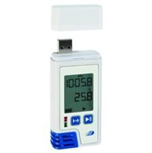 USB Datalogger s displejem pro měření teploty, vlhkosti a tlaku s PDF výstupem - TFA 31.1059.02 LOG220